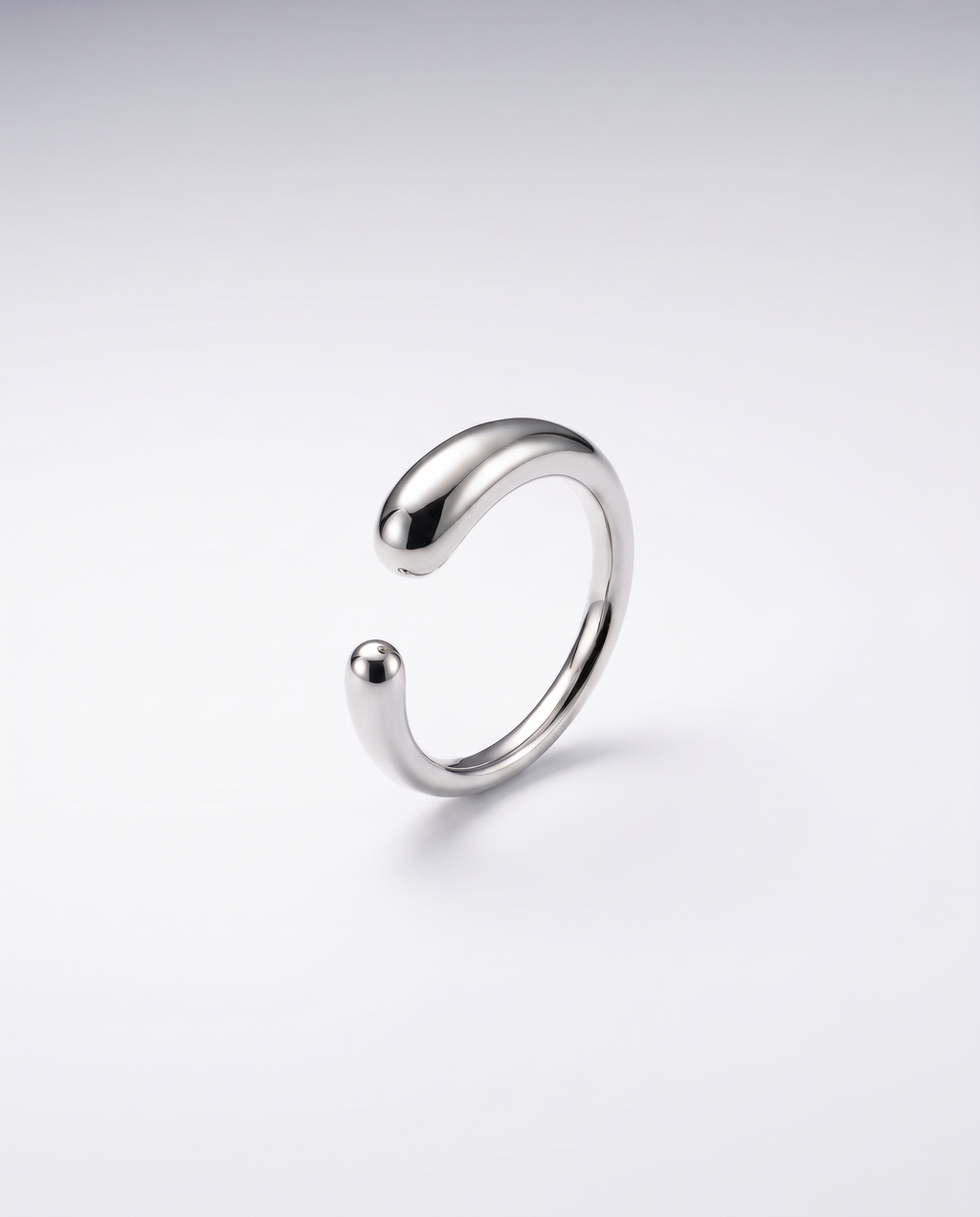 Onde Ring – Silber, Studio-Packshot
