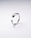 Onde Ring – Silber, Studio-Packshot