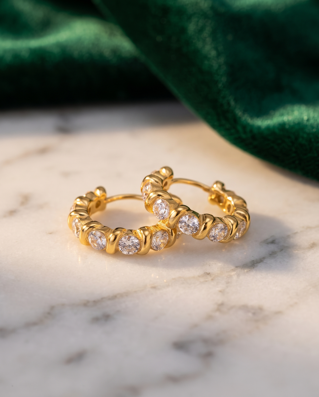 Étincelle Creolen – Gold, Editorial Marmor