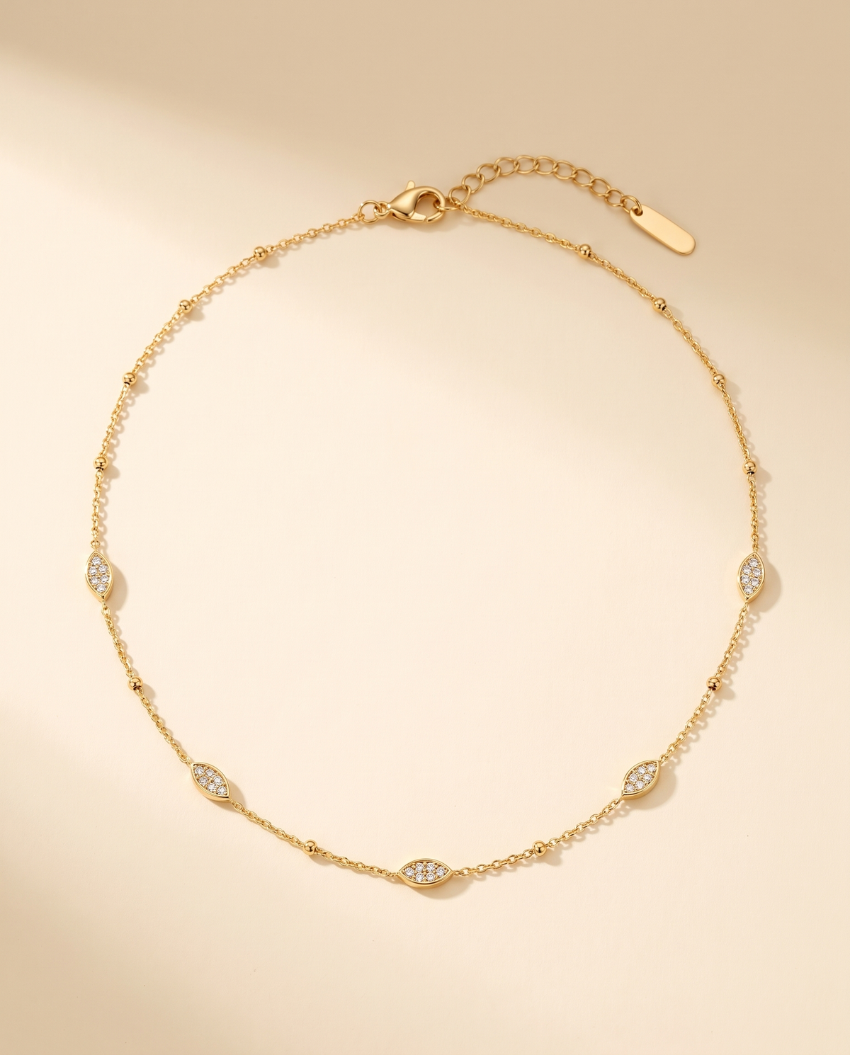 Fashio Halskette – Gold, Studio-Packshot
