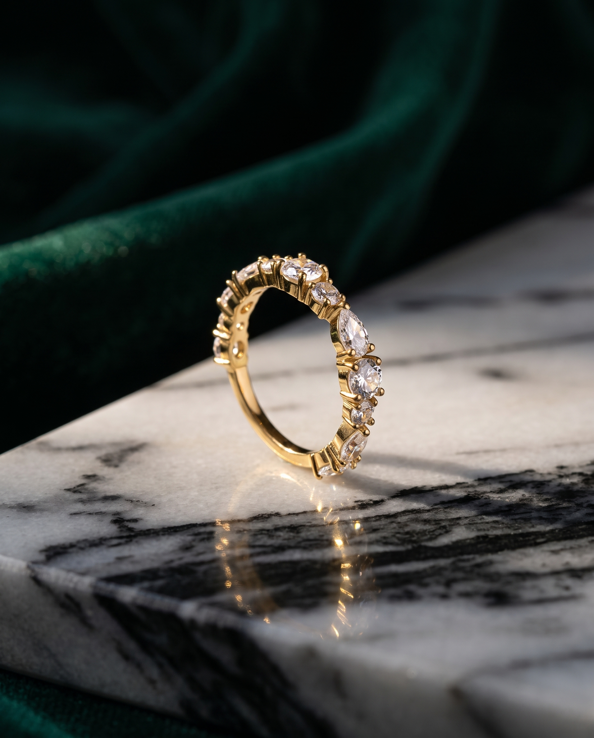 Givré Ring – Gold, Editorial Marmor